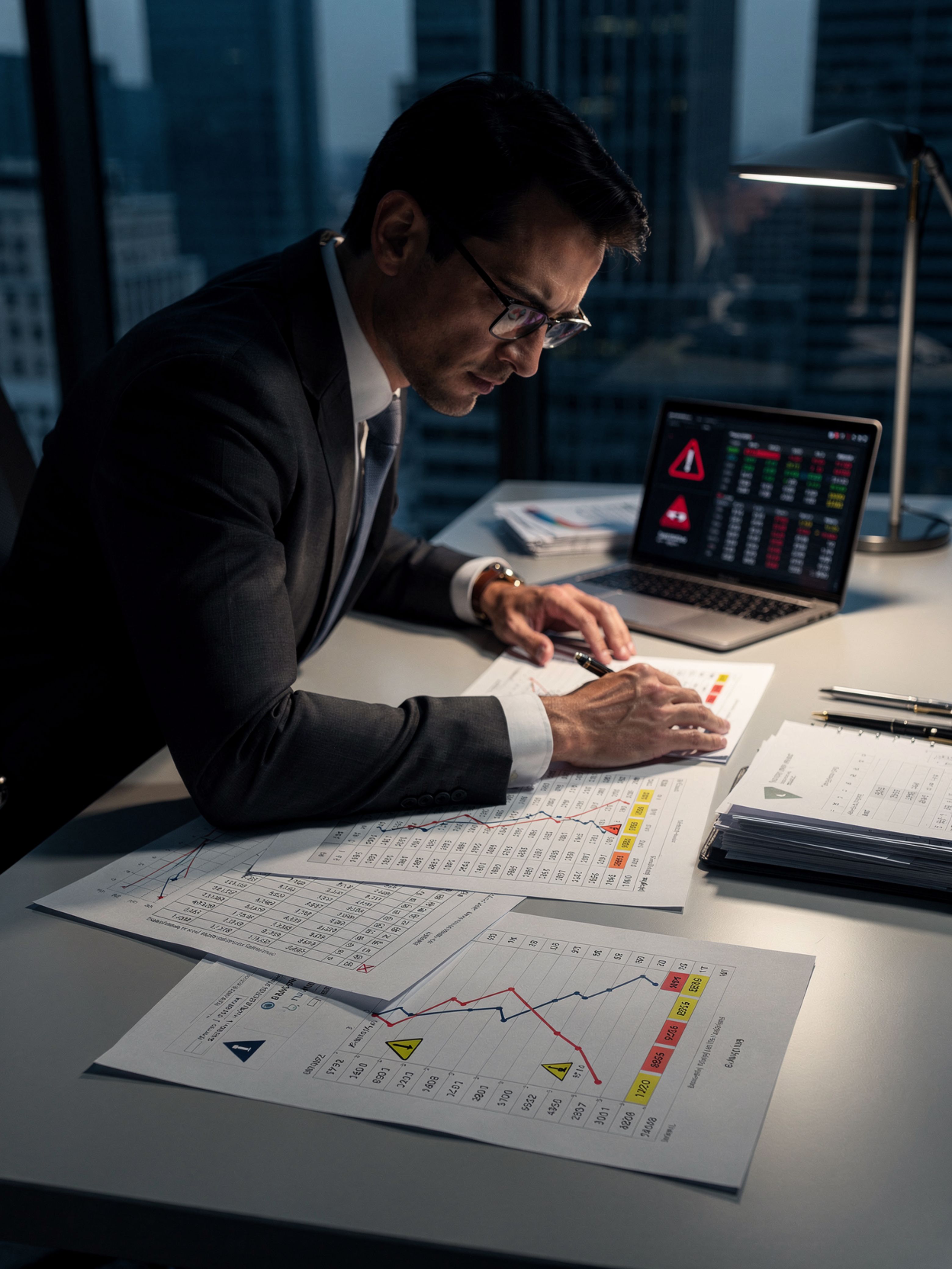 CFO analisando Engenharia Financeira de Folha